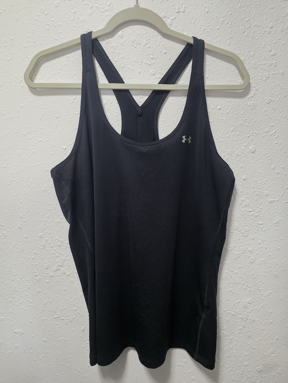 Women's Under Armour Black Racerback Performance Tank